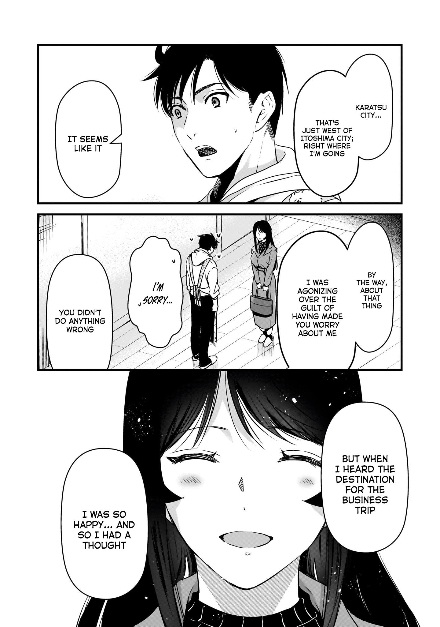 Tsuki 50-Man Moratte Mo Ikigai No Nai Tonari No Onee-San Ni 30-Man De Yatowarete "Okaeri" Tte Iu Oshigoto Ga Tanoshii - Vol.6 Chapter 26: Saotome-San Wants To Go.