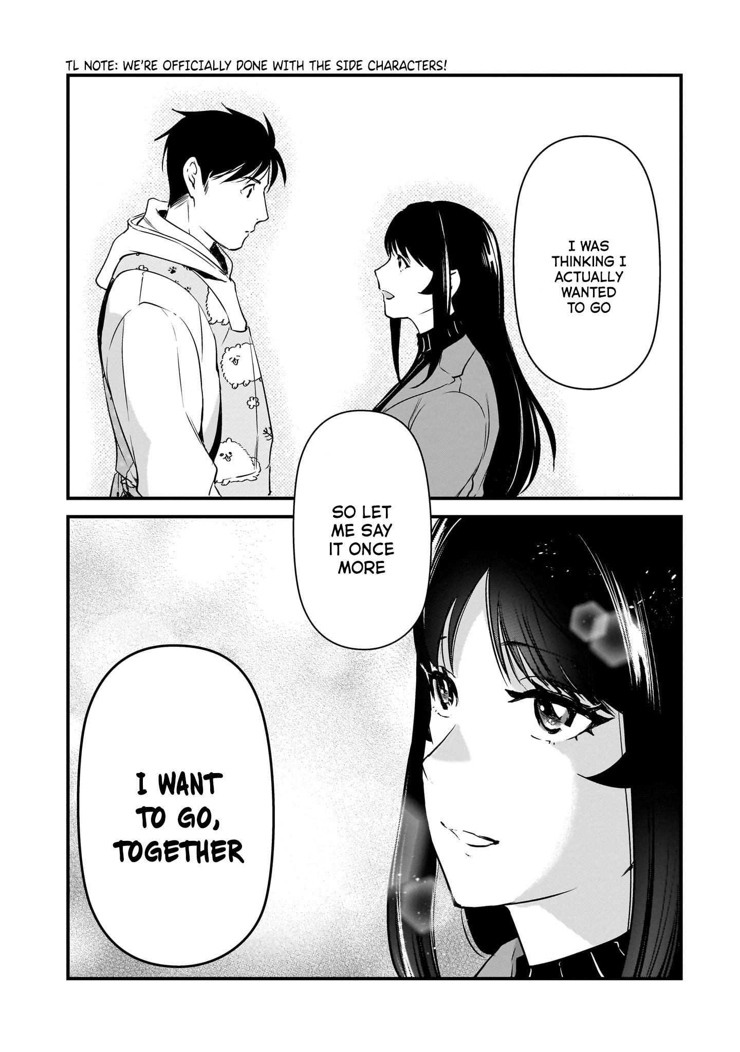 Tsuki 50-Man Moratte Mo Ikigai No Nai Tonari No Onee-San Ni 30-Man De Yatowarete "Okaeri" Tte Iu Oshigoto Ga Tanoshii - Vol.6 Chapter 26: Saotome-San Wants To Go.