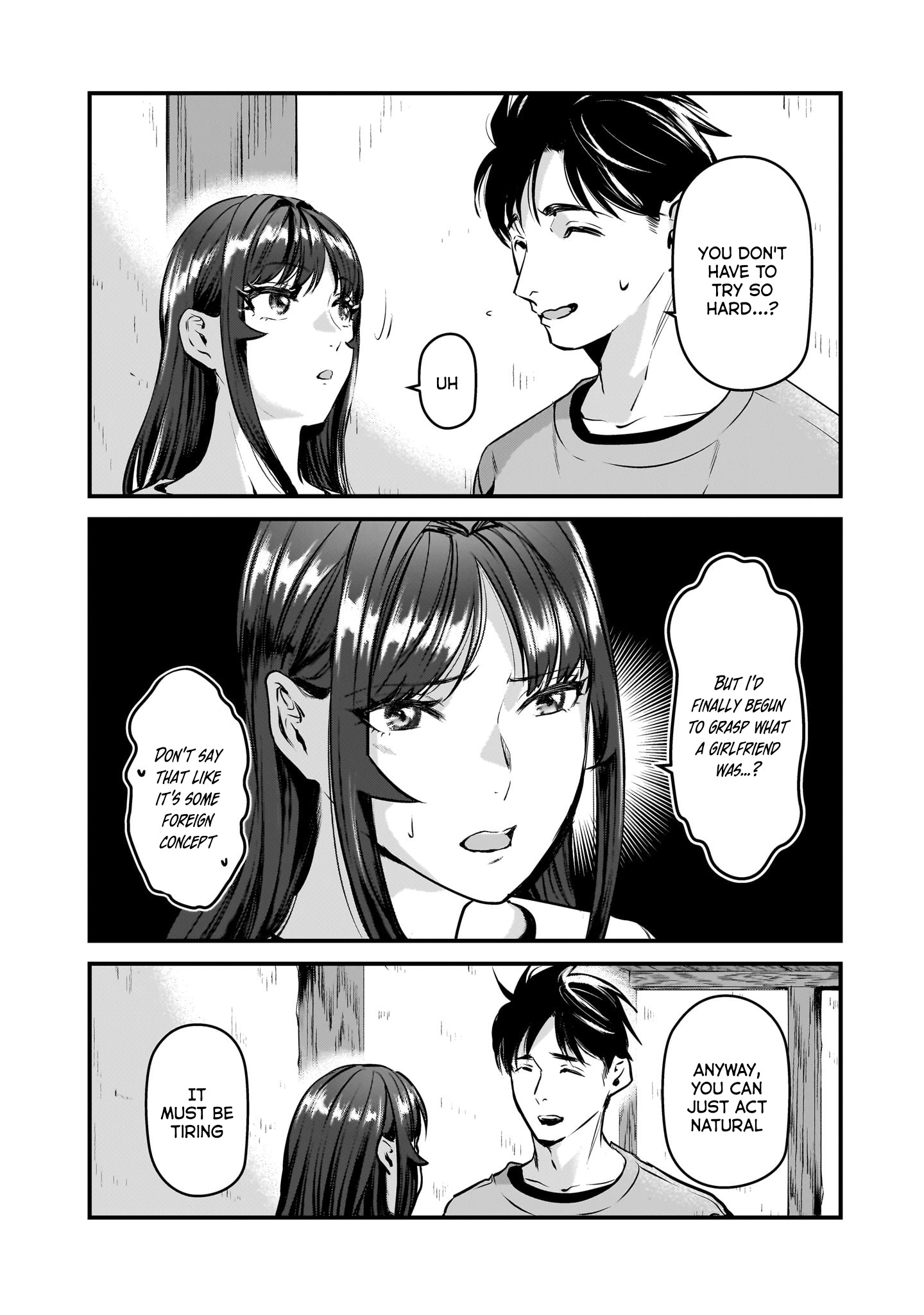 Tsuki 50-Man Moratte Mo Ikigai No Nai Tonari No Onee-San Ni 30-Man De Yatowarete "Okaeri" Tte Iu Oshigoto Ga Tanoshii - Vol.6 Chapter 28: Saotome-San Wants To Act