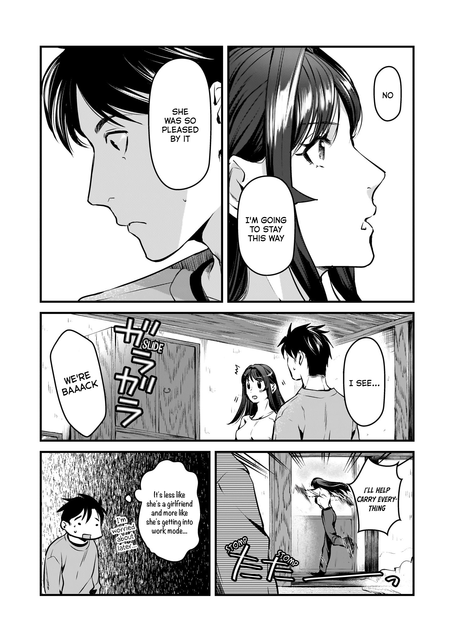 Tsuki 50-Man Moratte Mo Ikigai No Nai Tonari No Onee-San Ni 30-Man De Yatowarete "Okaeri" Tte Iu Oshigoto Ga Tanoshii - Vol.6 Chapter 28: Saotome-San Wants To Act