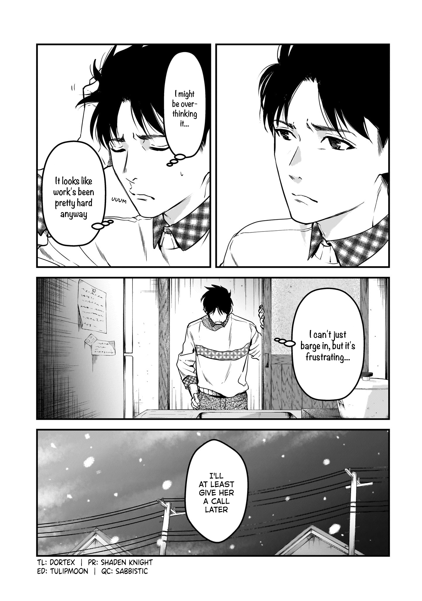 Tsuki 50-Man Moratte Mo Ikigai No Nai Tonari No Onee-San Ni 30-Man De Yatowarete "Okaeri" Tte Iu Oshigoto Ga Tanoshii - Vol.6 Chapter 29: Mio-San Doesn't Want To Go Home.