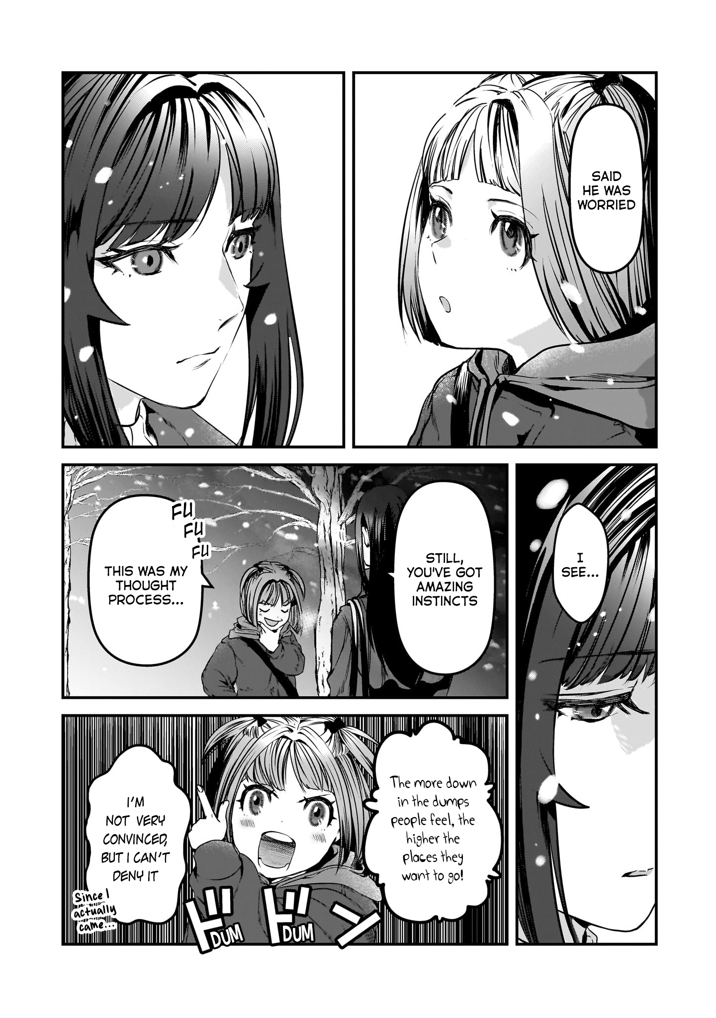 Tsuki 50-Man Moratte Mo Ikigai No Nai Tonari No Onee-San Ni 30-Man De Yatowarete "Okaeri" Tte Iu Oshigoto Ga Tanoshii - Vol.6 Chapter 29: Mio-San Doesn't Want To Go Home.