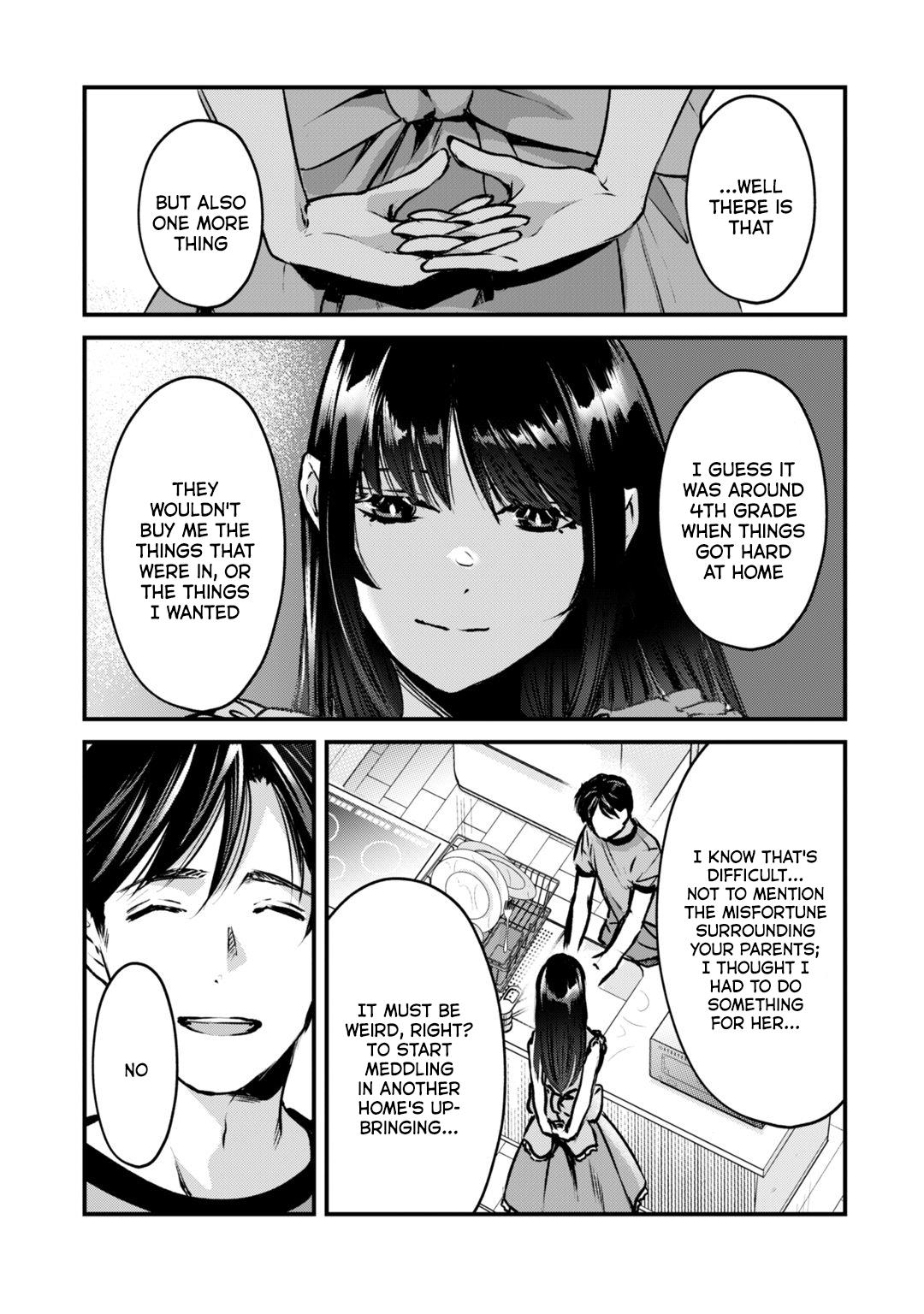 Tsuki 50-Man Moratte Mo Ikigai No Nai Tonari No Onee-San Ni 30-Man De Yatowarete "Okaeri" Tte Iu Oshigoto Ga Tanoshii - Vol.4 Chapter 18: Saotome-San Doesn't Understand.