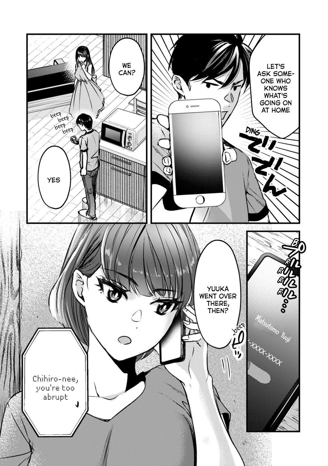 Tsuki 50-Man Moratte Mo Ikigai No Nai Tonari No Onee-San Ni 30-Man De Yatowarete "Okaeri" Tte Iu Oshigoto Ga Tanoshii - Vol.4 Chapter 18: Saotome-San Doesn't Understand.