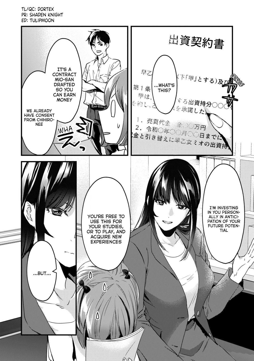 Tsuki 50-Man Moratte Mo Ikigai No Nai Tonari No Onee-San Ni 30-Man De Yatowarete "Okaeri" Tte Iu Oshigoto Ga Tanoshii - Vol.4 Chapter 19: 『Saotome-San Wants To Guide』