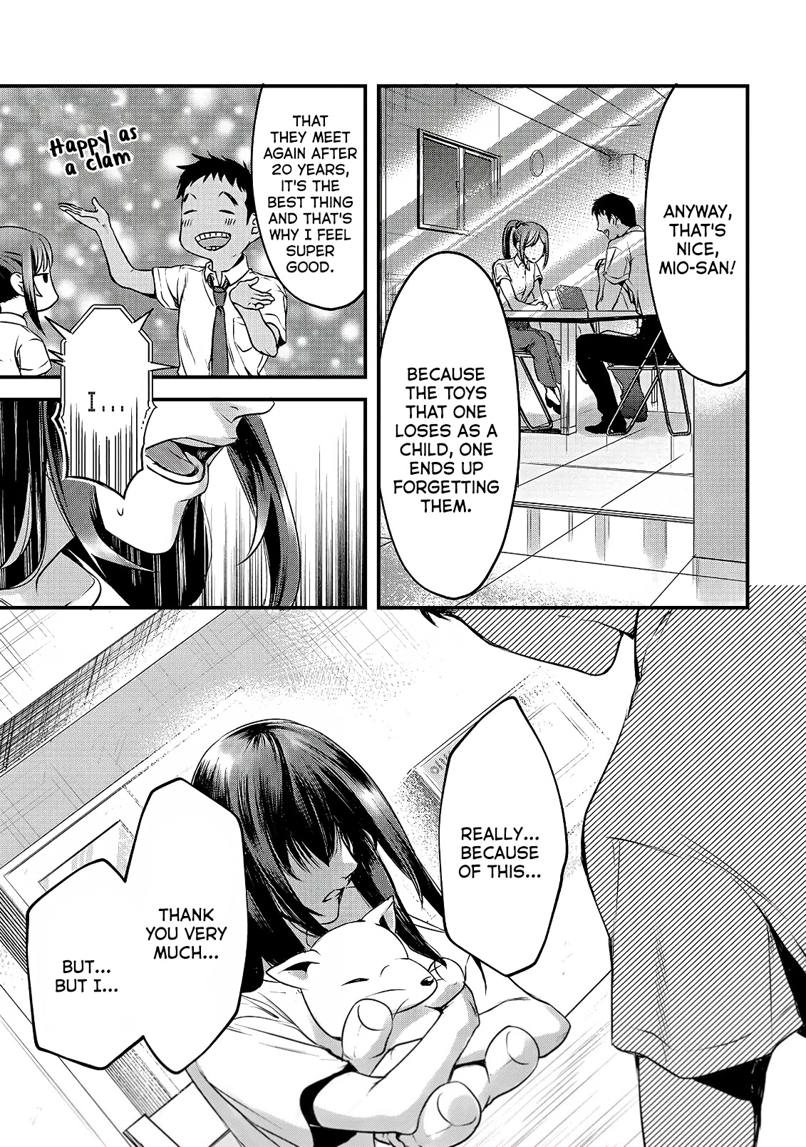 Tsuki 50-Man Moratte Mo Ikigai No Nai Tonari No Onee-San Ni 30-Man De Yatowarete "Okaeri" Tte Iu Oshigoto Ga Tanoshii - Chapter 12: Welcome Back, Mio-San.