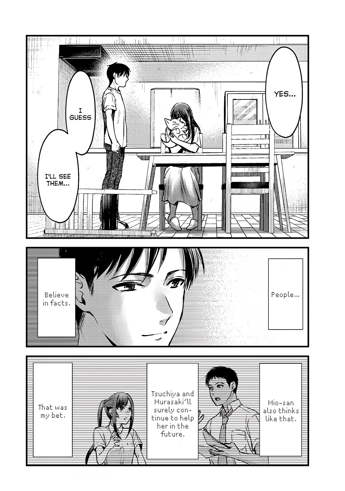 Tsuki 50-Man Moratte Mo Ikigai No Nai Tonari No Onee-San Ni 30-Man De Yatowarete "Okaeri" Tte Iu Oshigoto Ga Tanoshii - Chapter 12: Welcome Back, Mio-San.