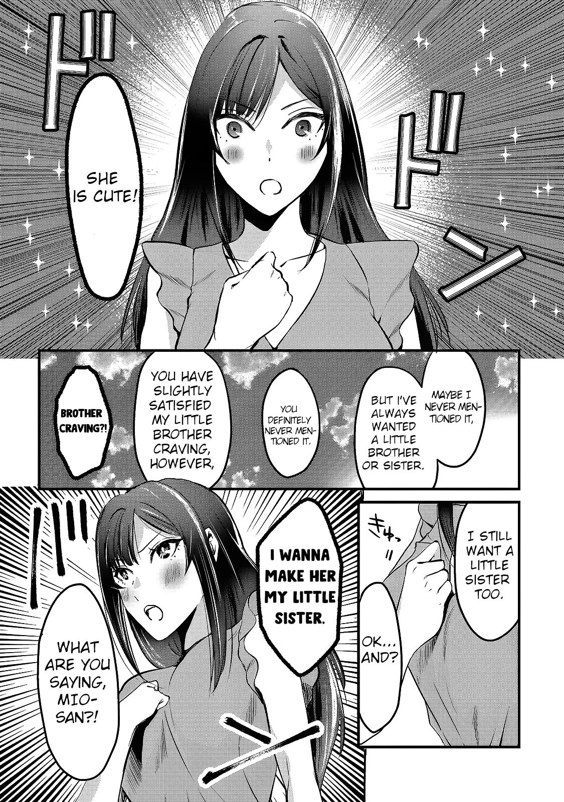 Tsuki 50-Man Moratte Mo Ikigai No Nai Tonari No Onee-San Ni 30-Man De Yatowarete "Okaeri" Tte Iu Oshigoto Ga Tanoshii - Chapter 6: Saotome-San Wants A Little Sister