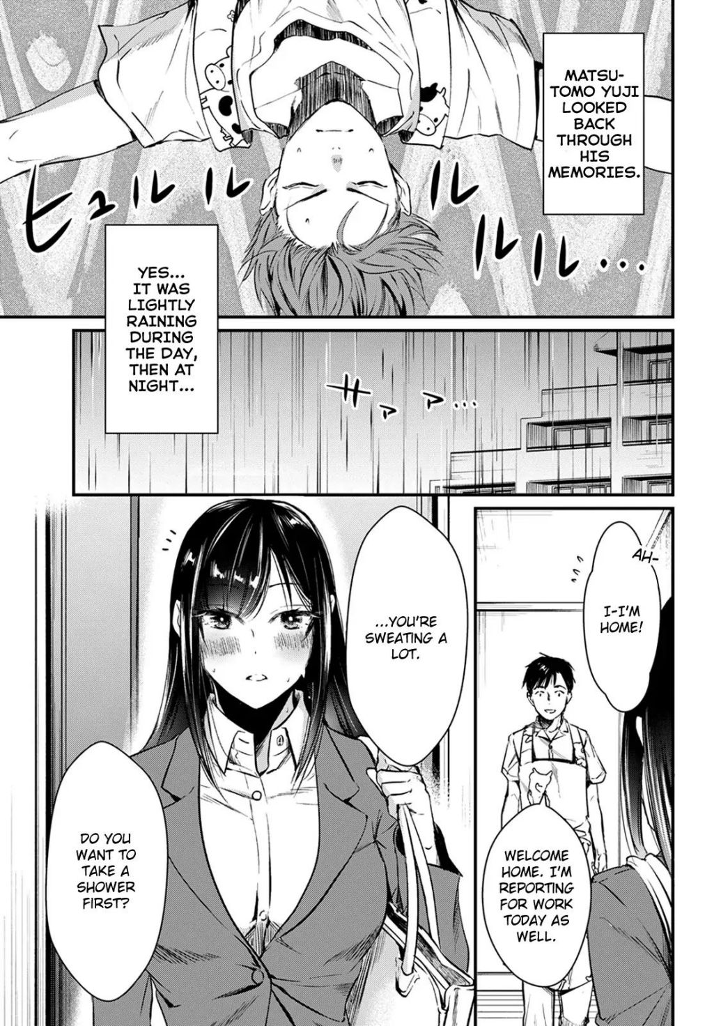 Tsuki 50-Man Moratte Mo Ikigai No Nai Tonari No Onee-San Ni 30-Man De Yatowarete "Okaeri" Tte Iu Oshigoto Ga Tanoshii - Chapter 4