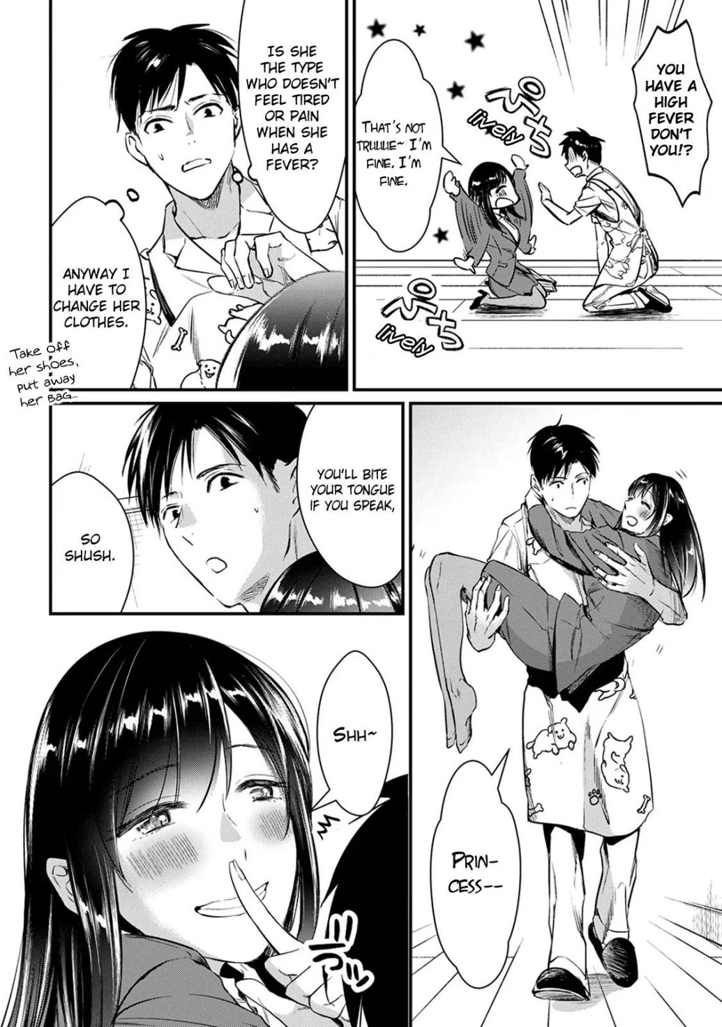 Tsuki 50-Man Moratte Mo Ikigai No Nai Tonari No Onee-San Ni 30-Man De Yatowarete "Okaeri" Tte Iu Oshigoto Ga Tanoshii - Chapter 4