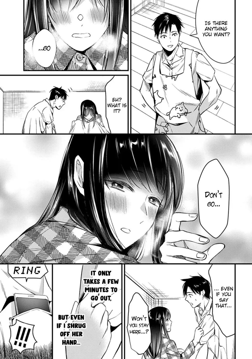 Tsuki 50-Man Moratte Mo Ikigai No Nai Tonari No Onee-San Ni 30-Man De Yatowarete "Okaeri" Tte Iu Oshigoto Ga Tanoshii - Chapter 4