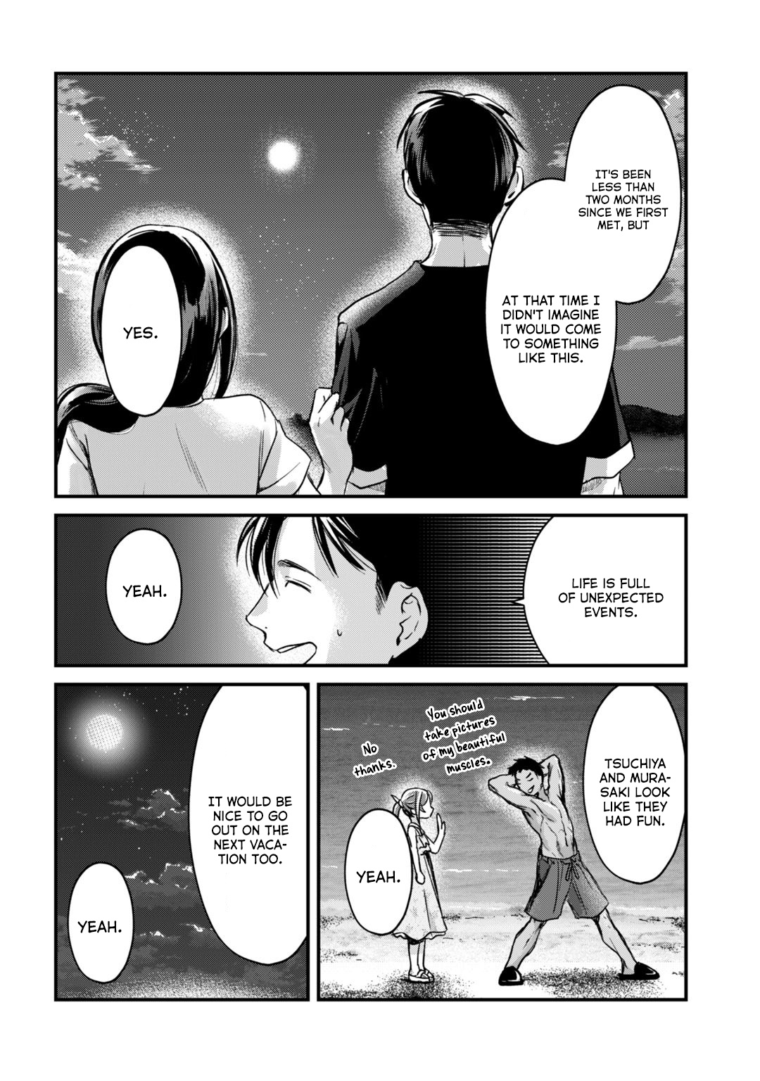 Tsuki 50-Man Moratte Mo Ikigai No Nai Tonari No Onee-San Ni 30-Man De Yatowarete "Okaeri" Tte Iu Oshigoto Ga Tanoshii - Vol.3 Chapter 14: Saotome-San And The Beginning Of Summer (Part 2).