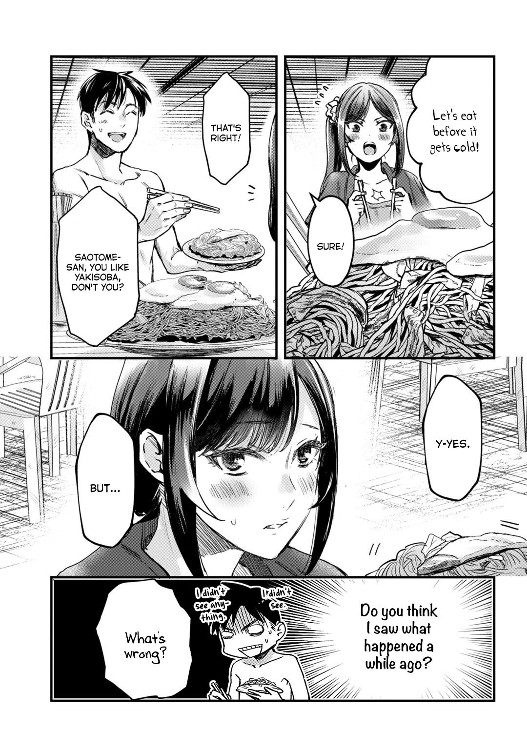 Tsuki 50-Man Moratte Mo Ikigai No Nai Tonari No Onee-San Ni 30-Man De Yatowarete "Okaeri" Tte Iu Oshigoto Ga Tanoshii - Vol.3 Chapter 13: Saotome-San And The Beginning Of Summer (Part One)