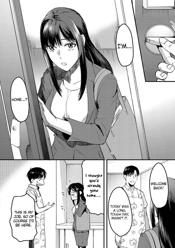 Tsuki 50-Man Moratte Mo Ikigai No Nai Tonari No Onee-San Ni 30-Man De Yatowarete "Okaeri" Tte Iu Oshigoto Ga Tanoshii - Chapter 8