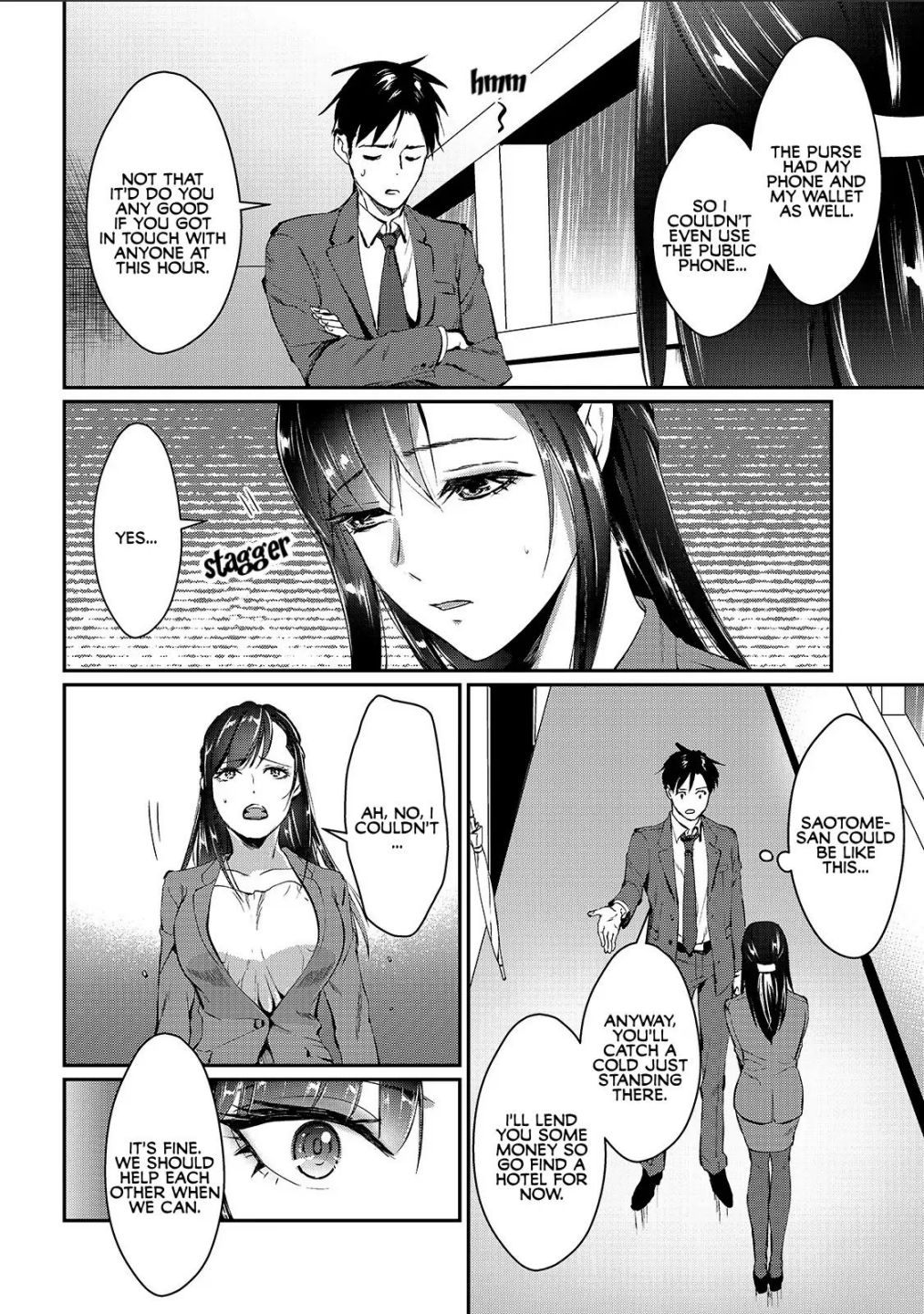 Tsuki 50-Man Moratte Mo Ikigai No Nai Tonari No Onee-San Ni 30-Man De Yatowarete "Okaeri" Tte Iu Oshigoto Ga Tanoshii - Chapter 1