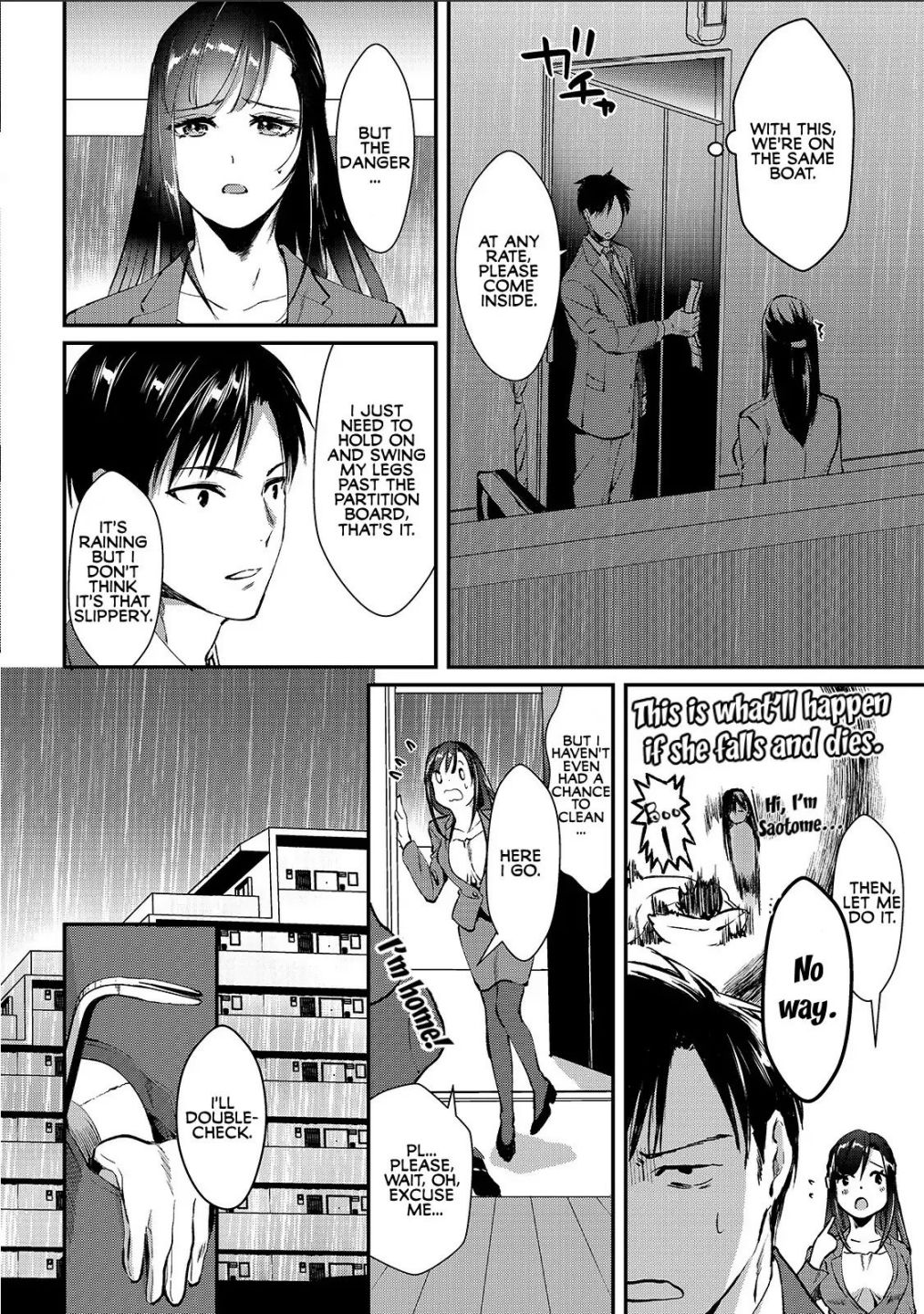 Tsuki 50-Man Moratte Mo Ikigai No Nai Tonari No Onee-San Ni 30-Man De Yatowarete "Okaeri" Tte Iu Oshigoto Ga Tanoshii - Chapter 1