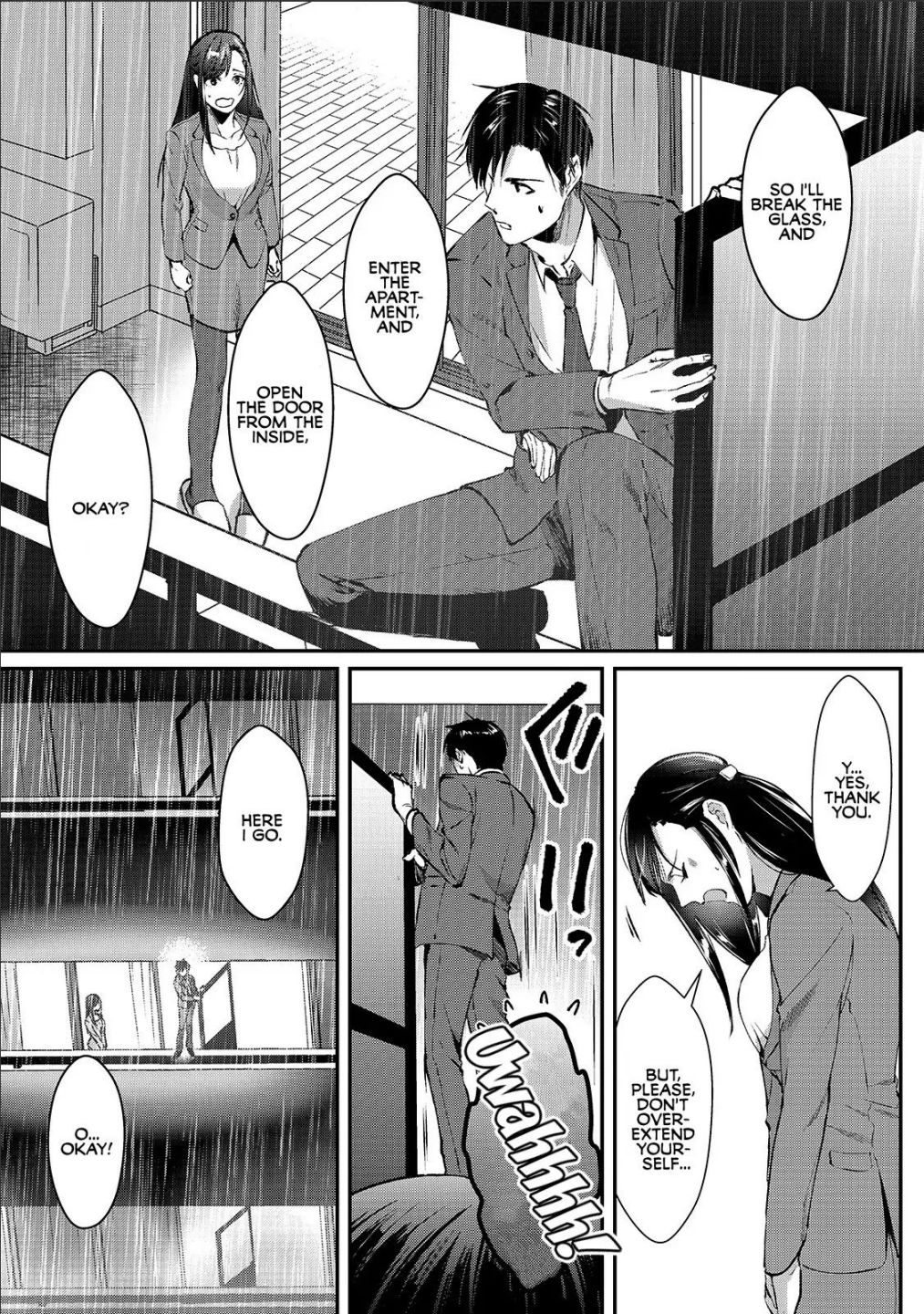 Tsuki 50-Man Moratte Mo Ikigai No Nai Tonari No Onee-San Ni 30-Man De Yatowarete "Okaeri" Tte Iu Oshigoto Ga Tanoshii - Chapter 1