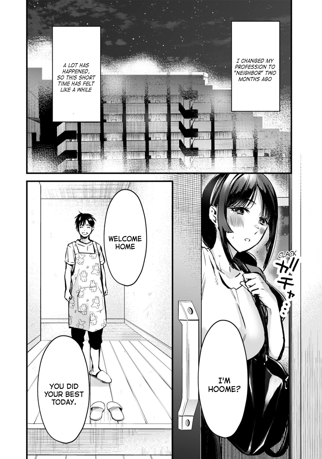 Tsuki 50-Man Moratte Mo Ikigai No Nai Tonari No Onee-San Ni 30-Man De Yatowarete "Okaeri" Tte Iu Oshigoto Ga Tanoshii - Vol.3 Chapter 15: Saotome-San Doesn't Rest.