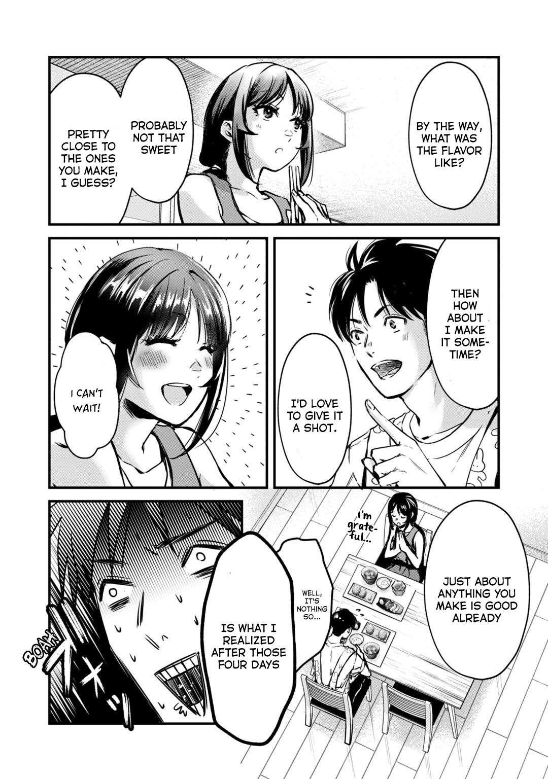 Tsuki 50-Man Moratte Mo Ikigai No Nai Tonari No Onee-San Ni 30-Man De Yatowarete "Okaeri" Tte Iu Oshigoto Ga Tanoshii - Vol.3 Chapter 15: Saotome-San Doesn't Rest.