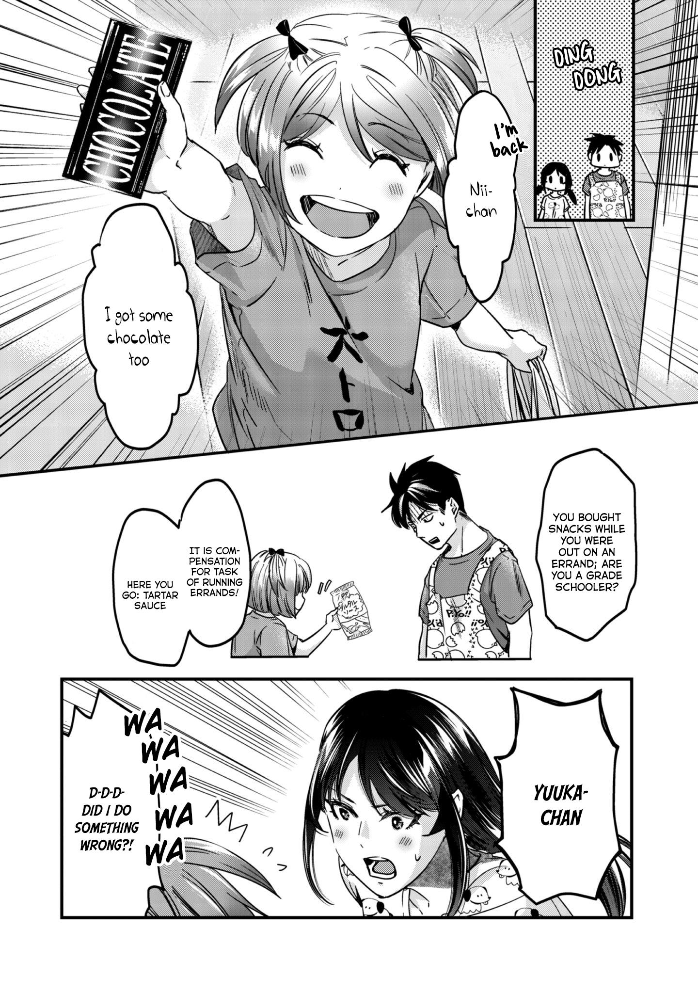 Tsuki 50-Man Moratte Mo Ikigai No Nai Tonari No Onee-San Ni 30-Man De Yatowarete "Okaeri" Tte Iu Oshigoto Ga Tanoshii - Vol.5 Chapter 22: Saotome-San Won't Stop.