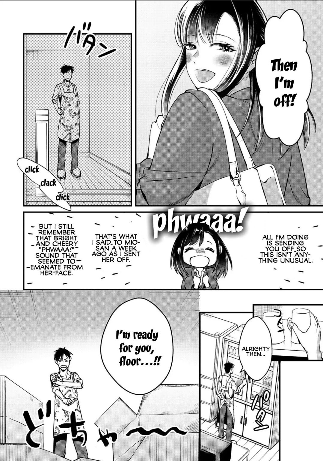 Tsuki 50-Man Moratte Mo Ikigai No Nai Tonari No Onee-San Ni 30-Man De Yatowarete "Okaeri" Tte Iu Oshigoto Ga Tanoshii - Chapter 2