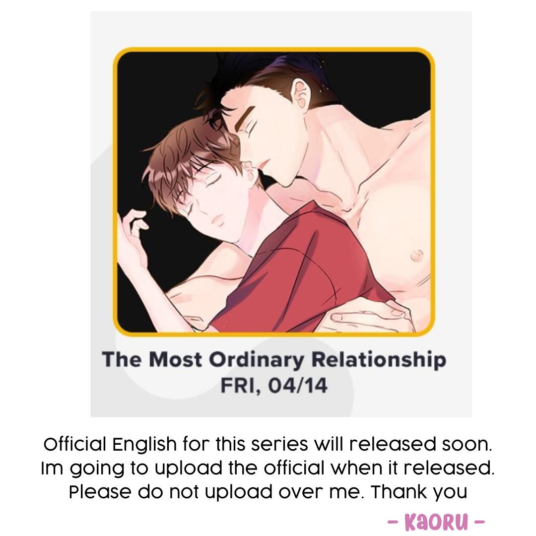 The Most Ordinary Relationship - Notice. : Official Translation