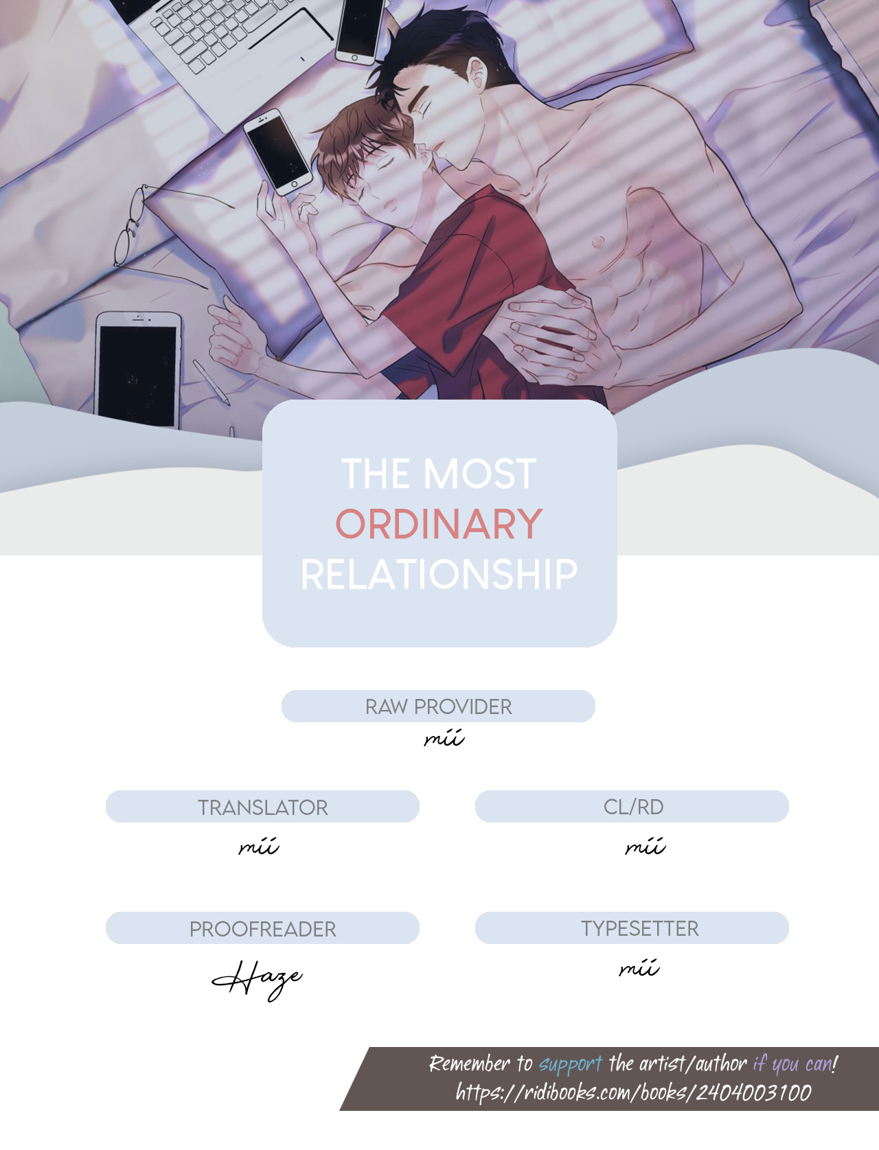 The Most Ordinary Relationship - Chapter 10