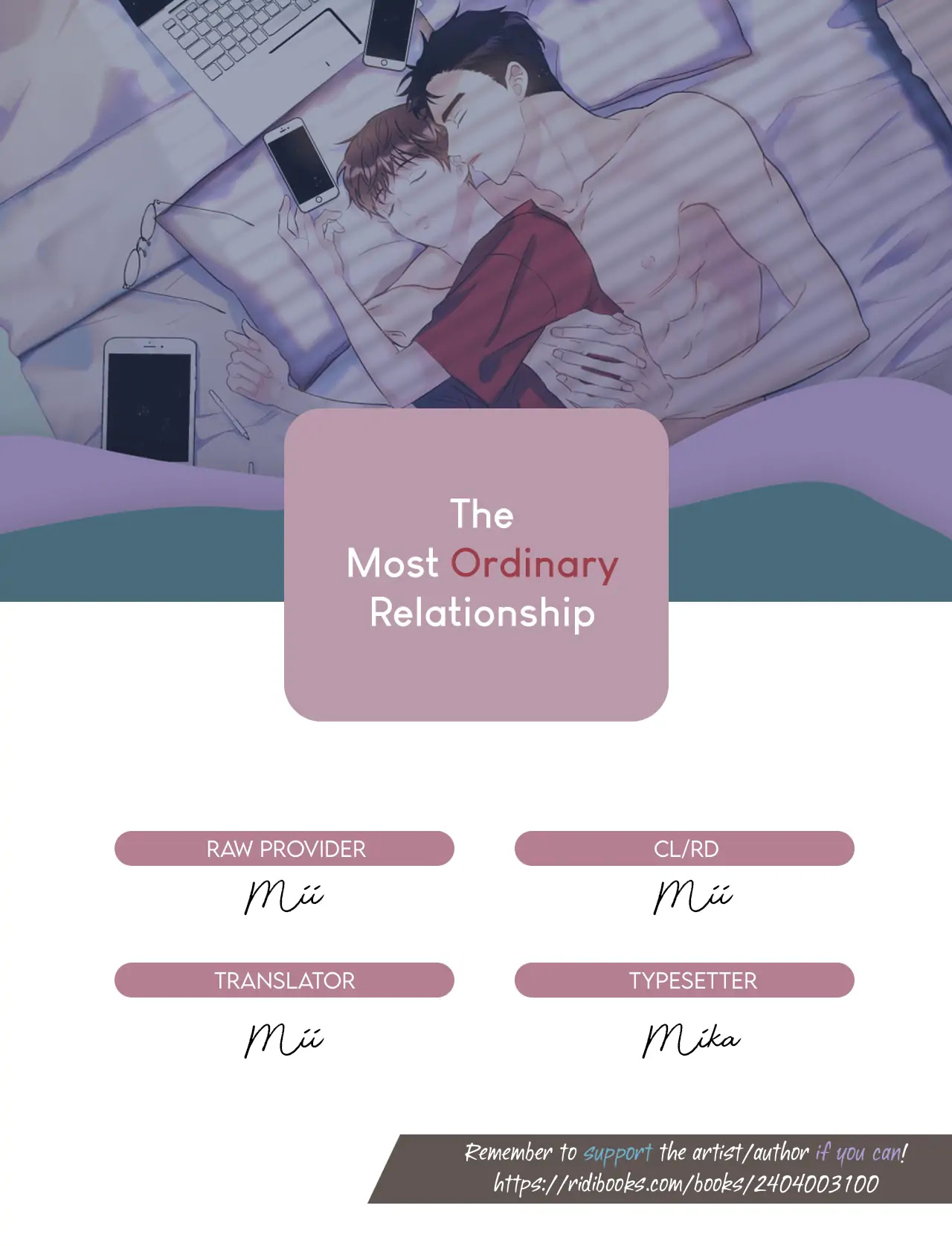 The Most Ordinary Relationship - Chapter 4