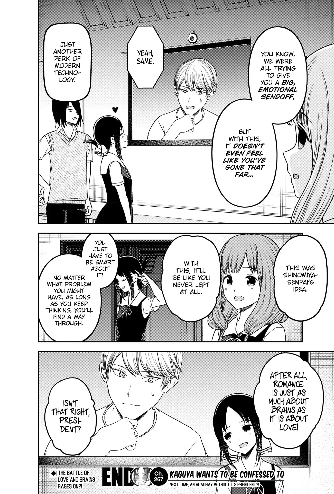 Kaguya-Sama Wa Kokurasetai - Tensai-Tachi No Renai Zunousen - Chapter 267