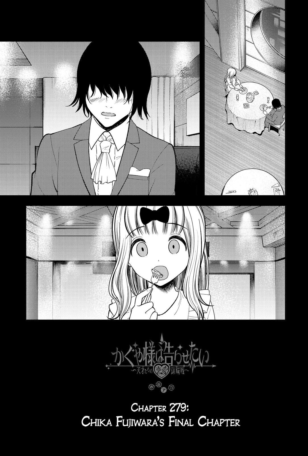 Kaguya-Sama Wa Kokurasetai - Tensai-Tachi No Renai Zunousen - Chapter 279