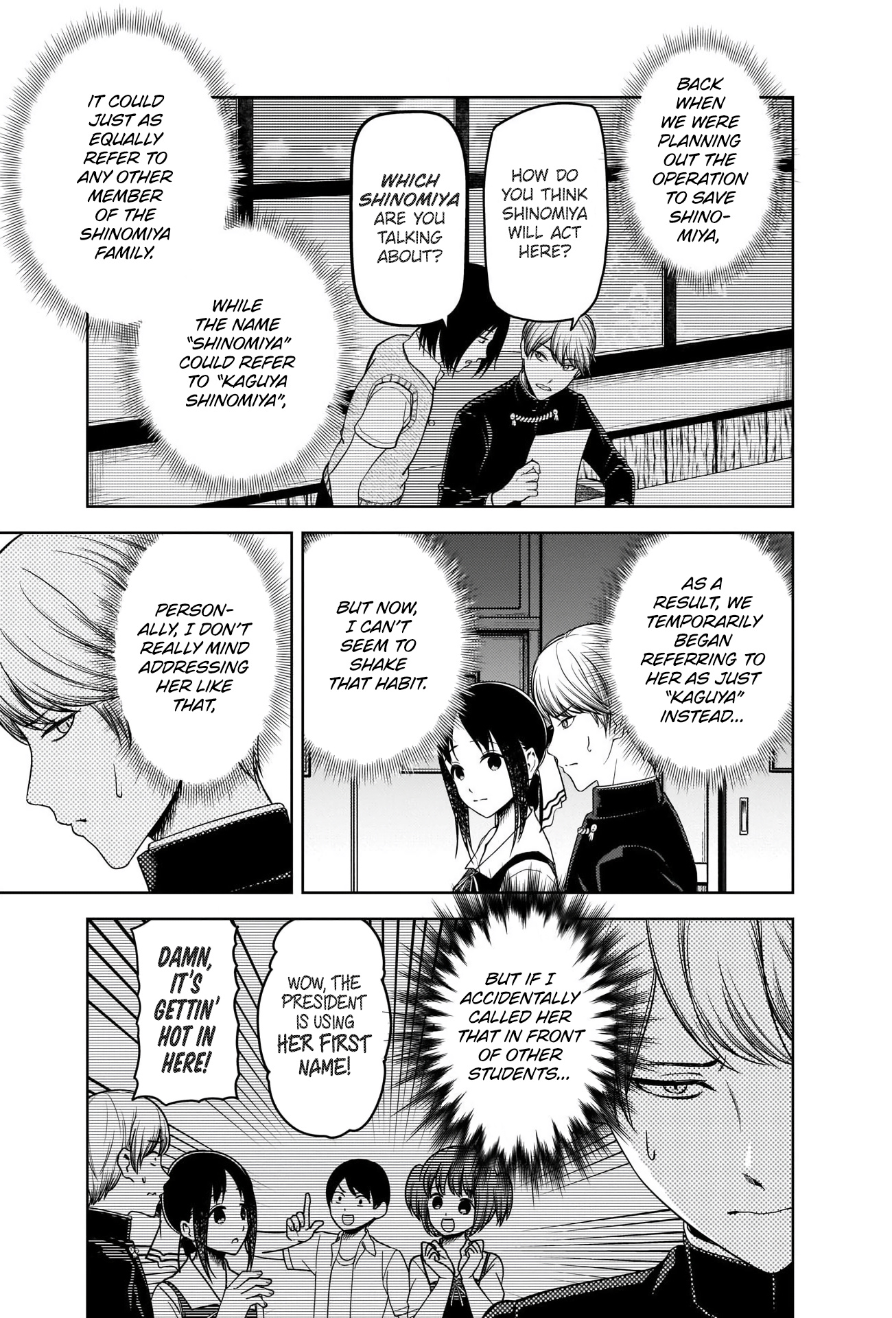 Kaguya-Sama Wa Kokurasetai - Tensai-Tachi No Renai Zunousen - Chapter 264: Kaguya-Sama Wants To Be Addressed