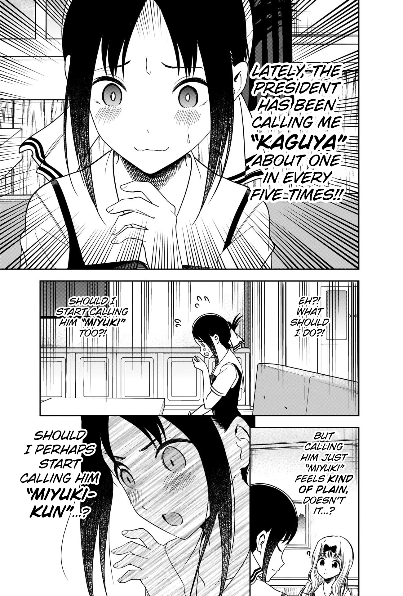 Kaguya-Sama Wa Kokurasetai - Tensai-Tachi No Renai Zunousen - Chapter 264: Kaguya-Sama Wants To Be Addressed