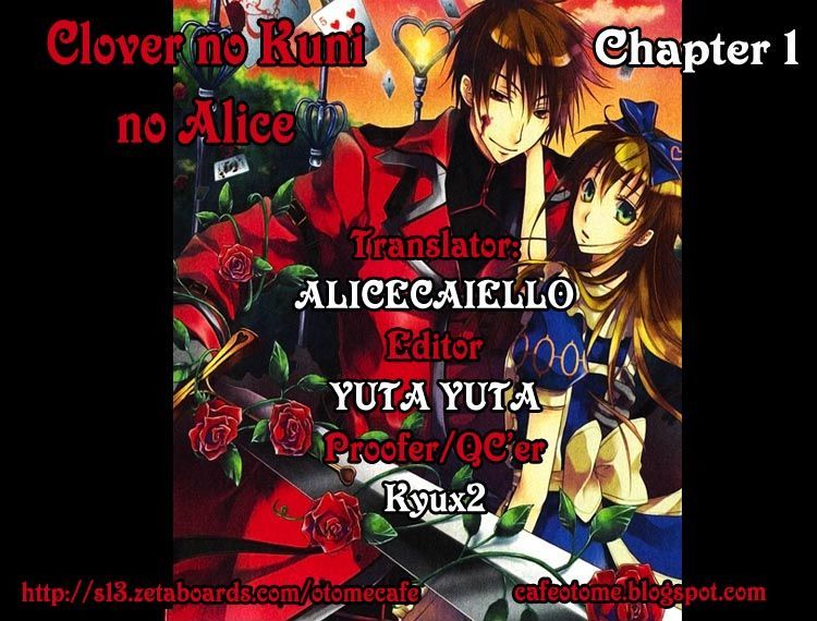 Clover No Kuni No Alice - Heart No Kishi - Chapter 1.1