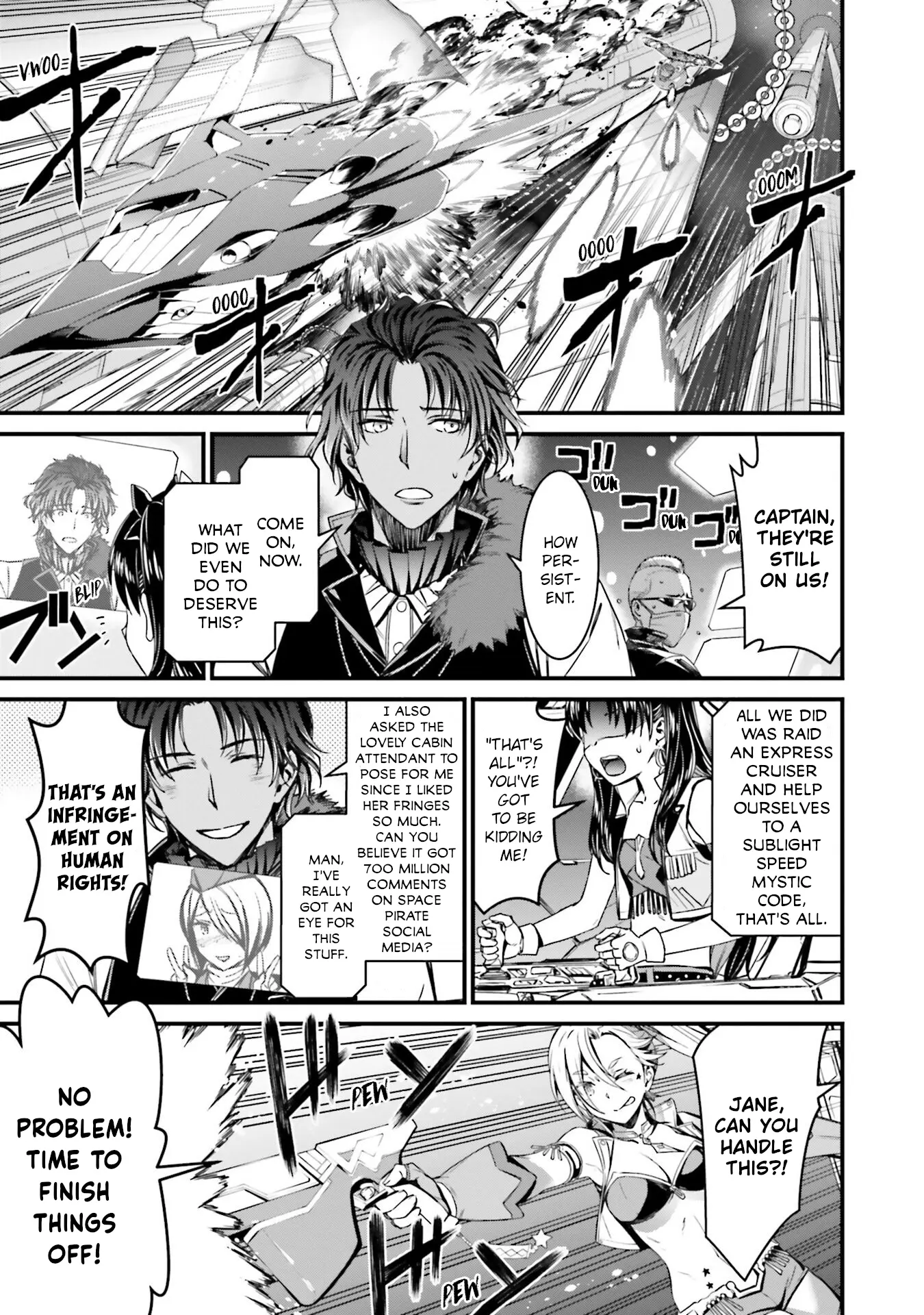 Fate/Grand Order Saber Wars Ii Side Story: Jane & Ishtar ~A Shooting Star Of A Million Light Years~ - Vol.1 Chapter 1