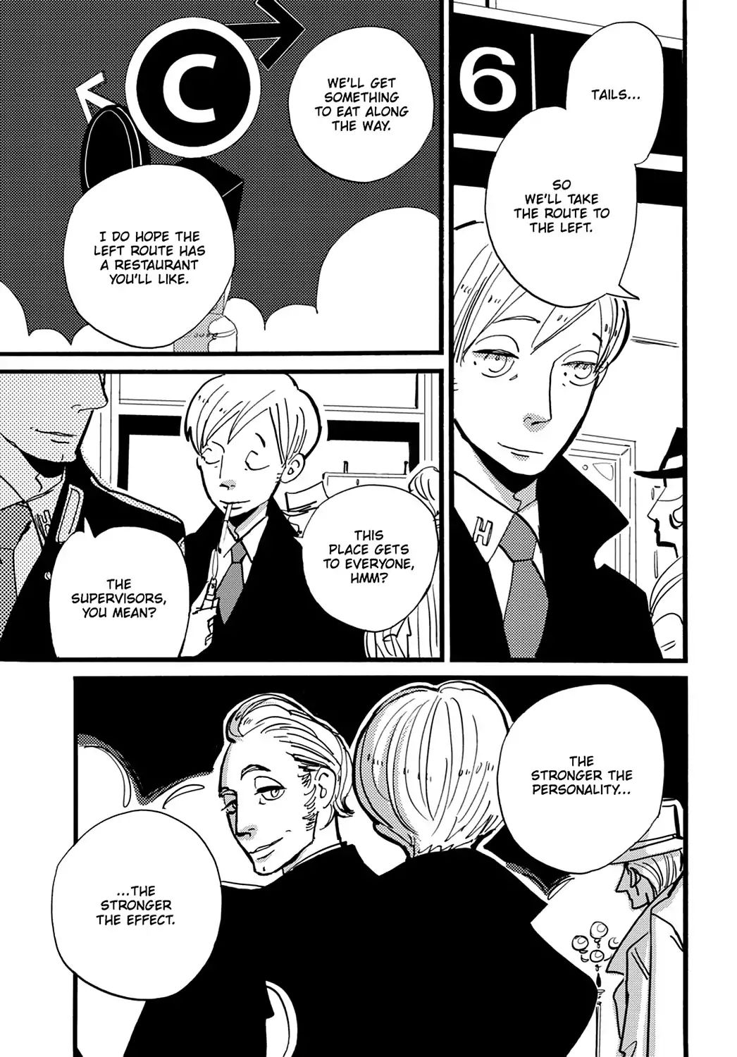 Acca - 13-Ku Kansatsuka - Vol.5 Chapter 28: The Princess, The Knight, And The Gentleman In Badon