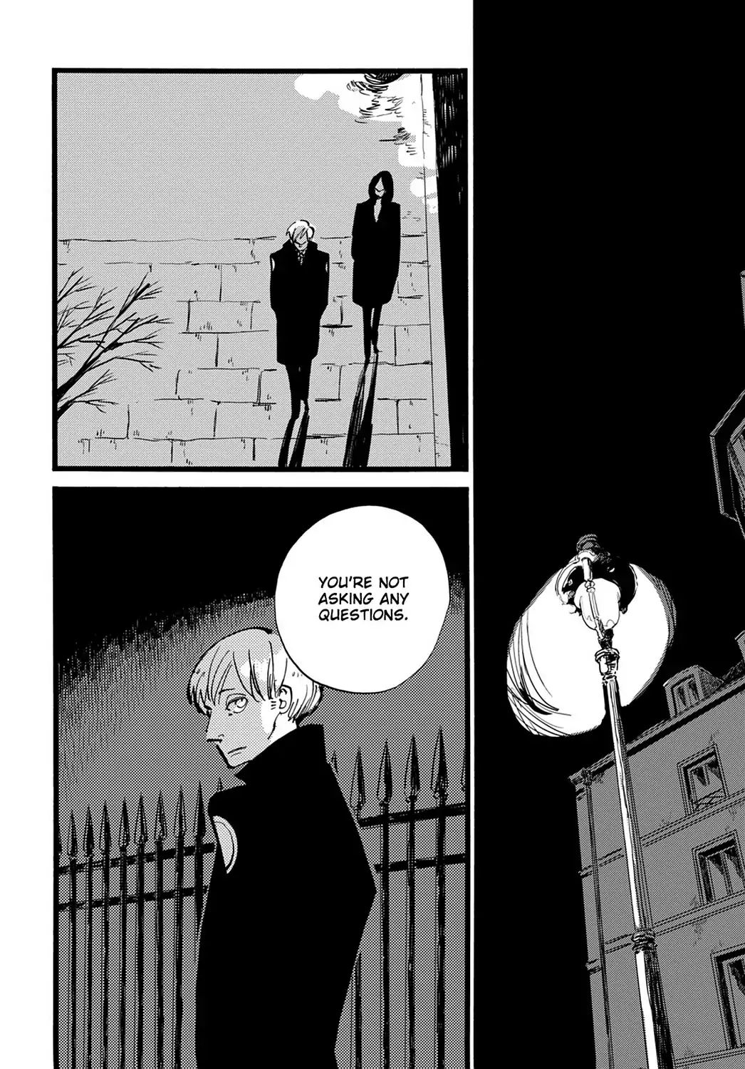 Acca - 13-Ku Kansatsuka - Vol.4 Chapter 23: Two On The Bridge In Korore