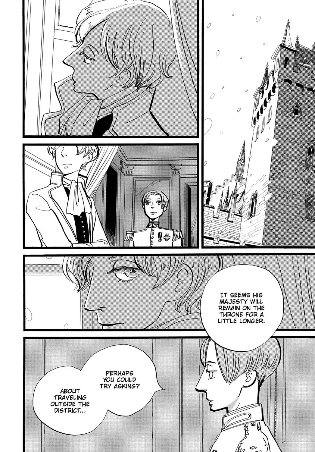 Acca - 13-Ku Kansatsuka - Vol.4 Chapter 23: Two On The Bridge In Korore