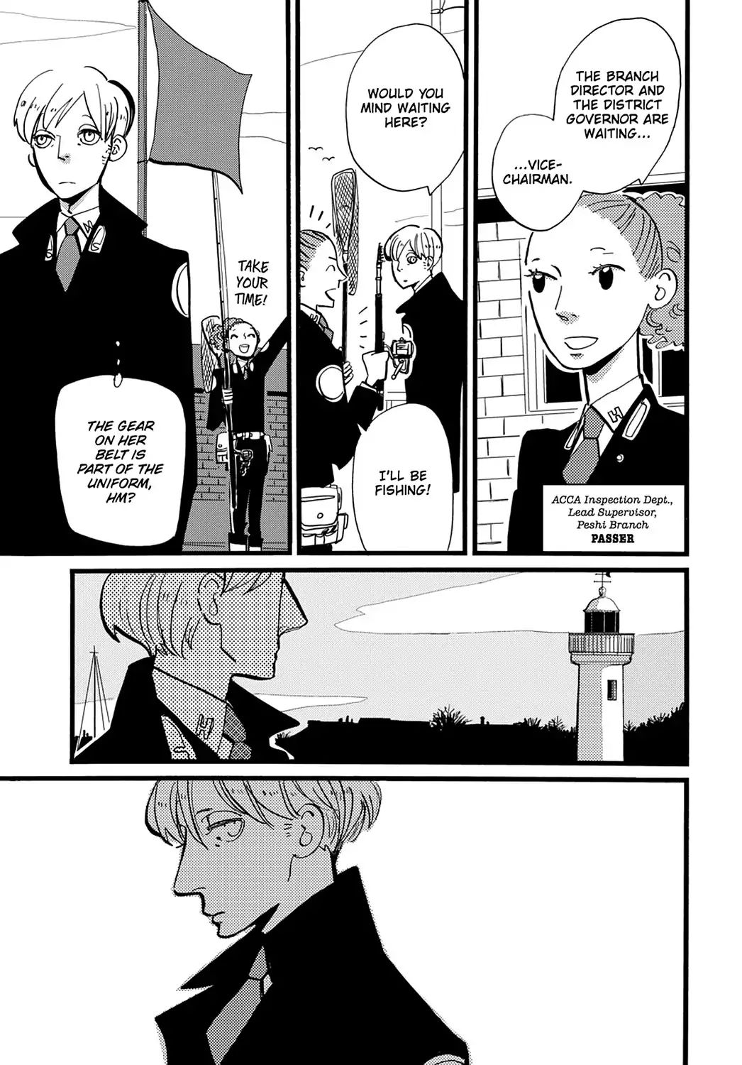 Acca - 13-Ku Kansatsuka - Vol.5 Chapter 27: The Princess And Knight In Badon