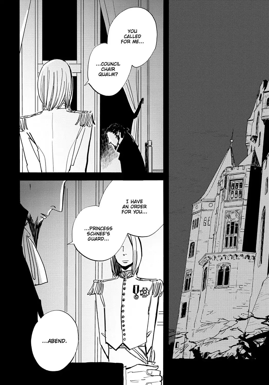 Acca - 13-Ku Kansatsuka - Vol.5 Chapter 24: The Princess Who Spread Her Wings