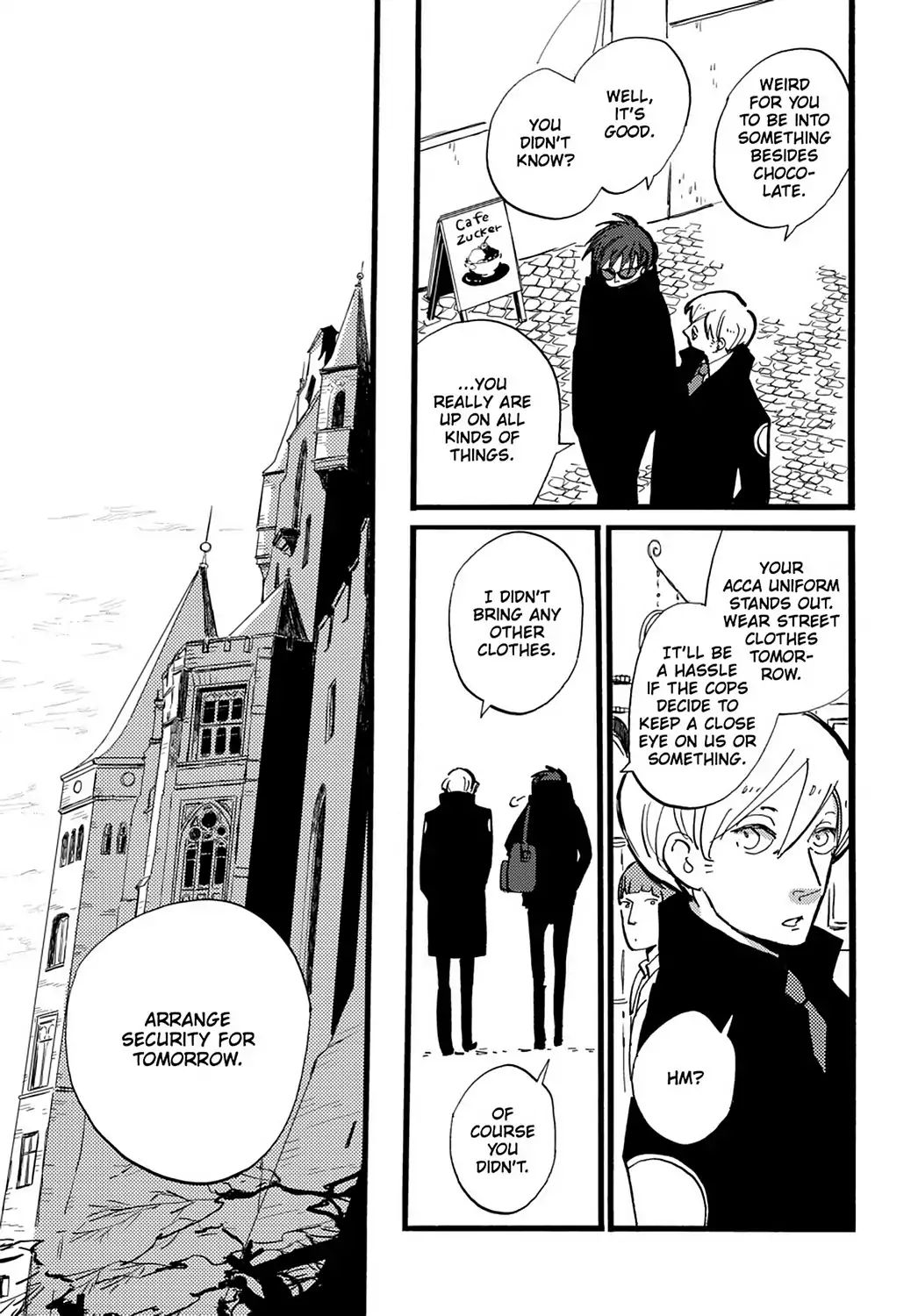 Acca - 13-Ku Kansatsuka - Vol.4 Chapter 20: Considering The Coup D'etat In Dowa