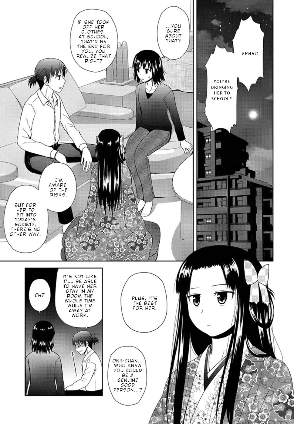 Nobunaga-Sensei No Osanazuma - Chapter 4: Kichou Goes To School