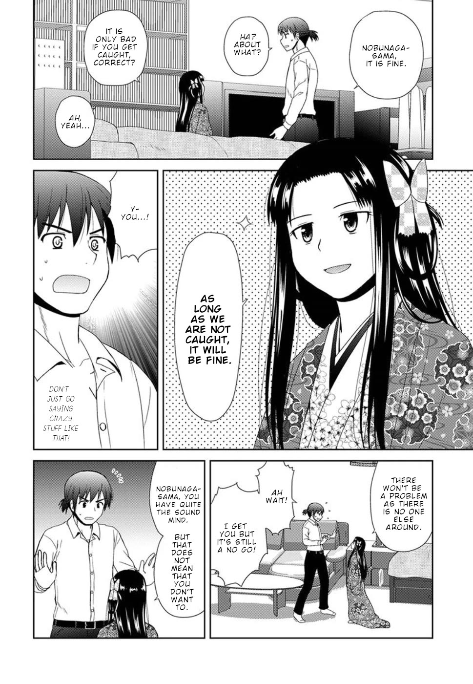 Nobunaga-Sensei No Osanazuma - Chapter 3: Nobunaga's Determination