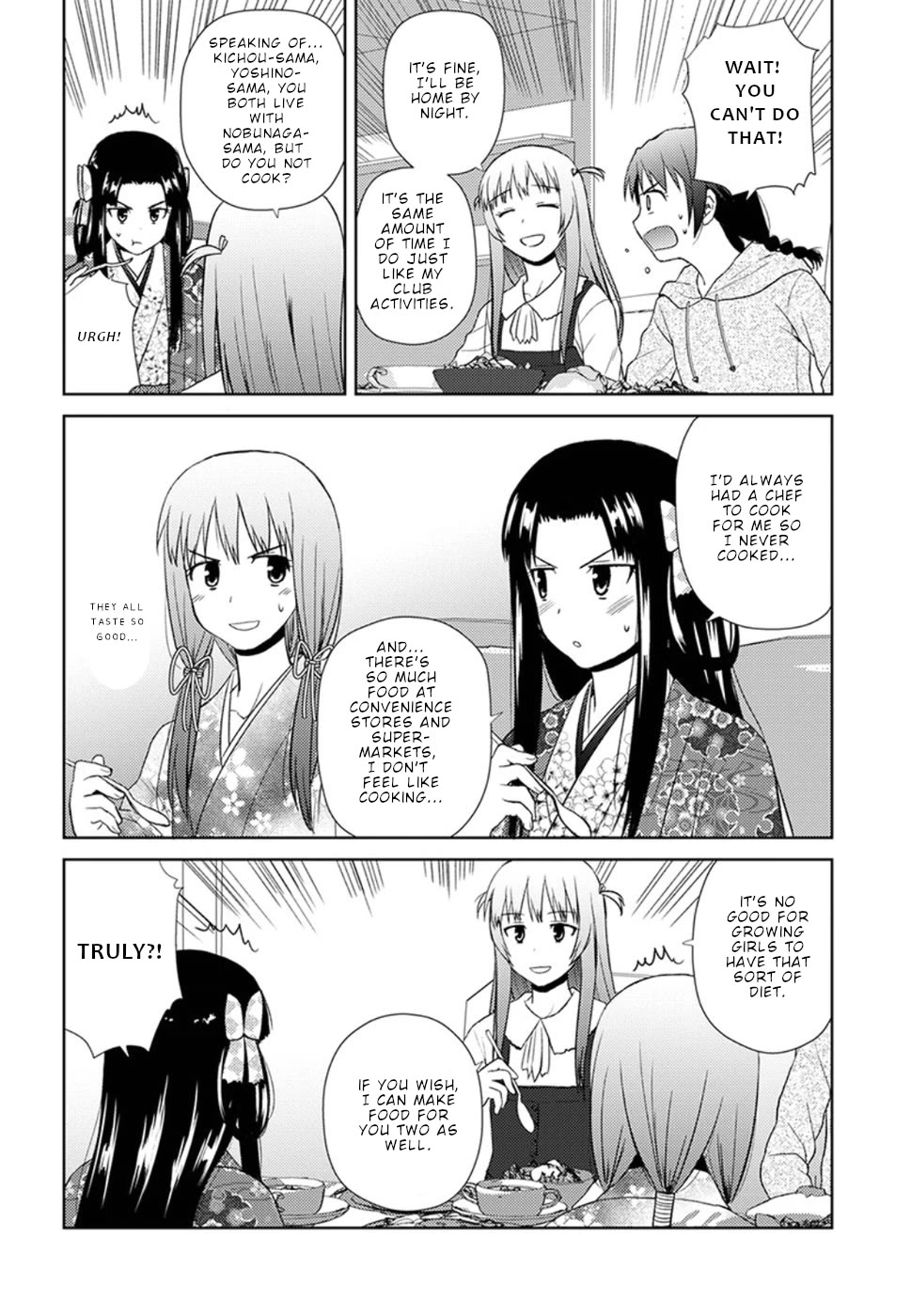 Nobunaga-Sensei No Osanazuma - Chapter 13: Let's Try It Once