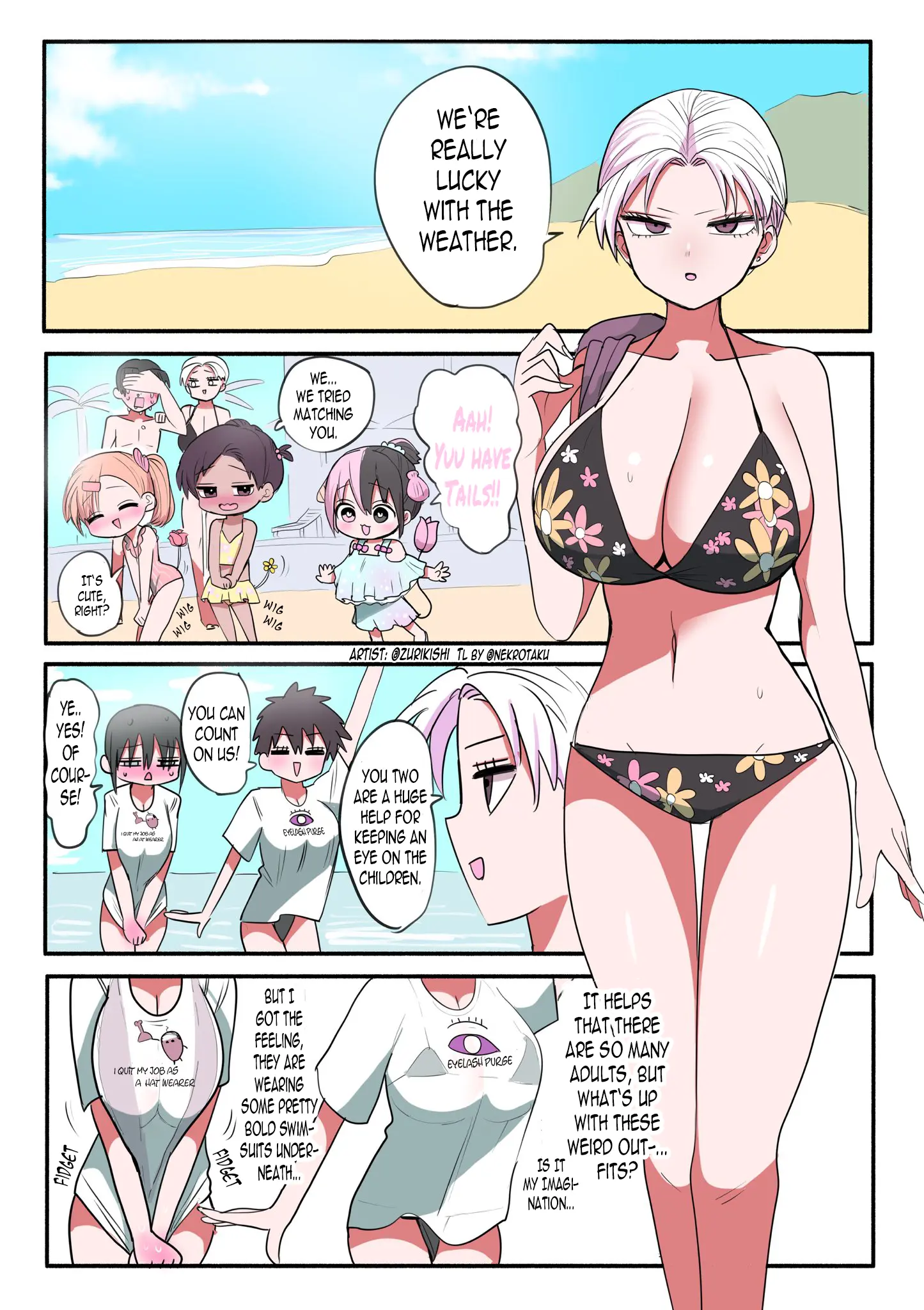 Half Succubus Wo Hirotta - Chapter 182: Field Trip: With Everyone At The Sea 9