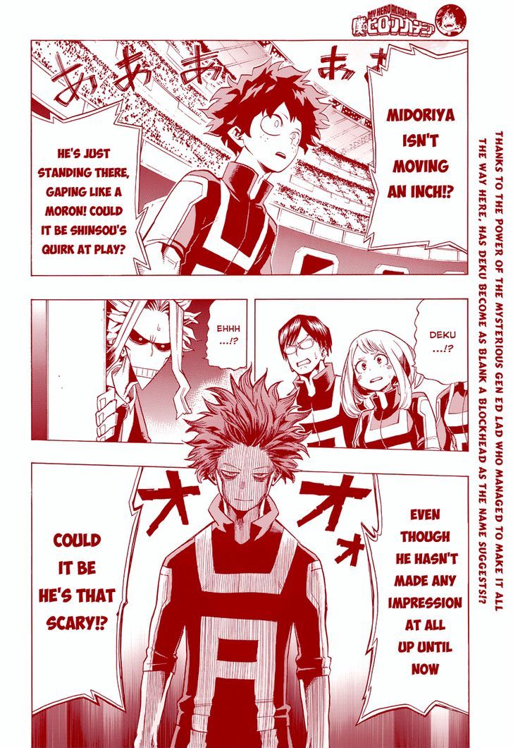 Boku No Hero Academia - Chapter 33 : Shinsou S Circumstances