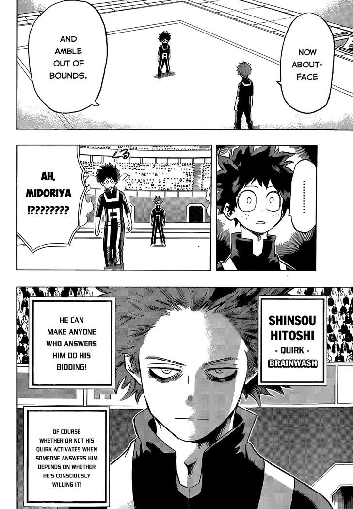 Boku No Hero Academia - Chapter 33 : Shinsou S Circumstances