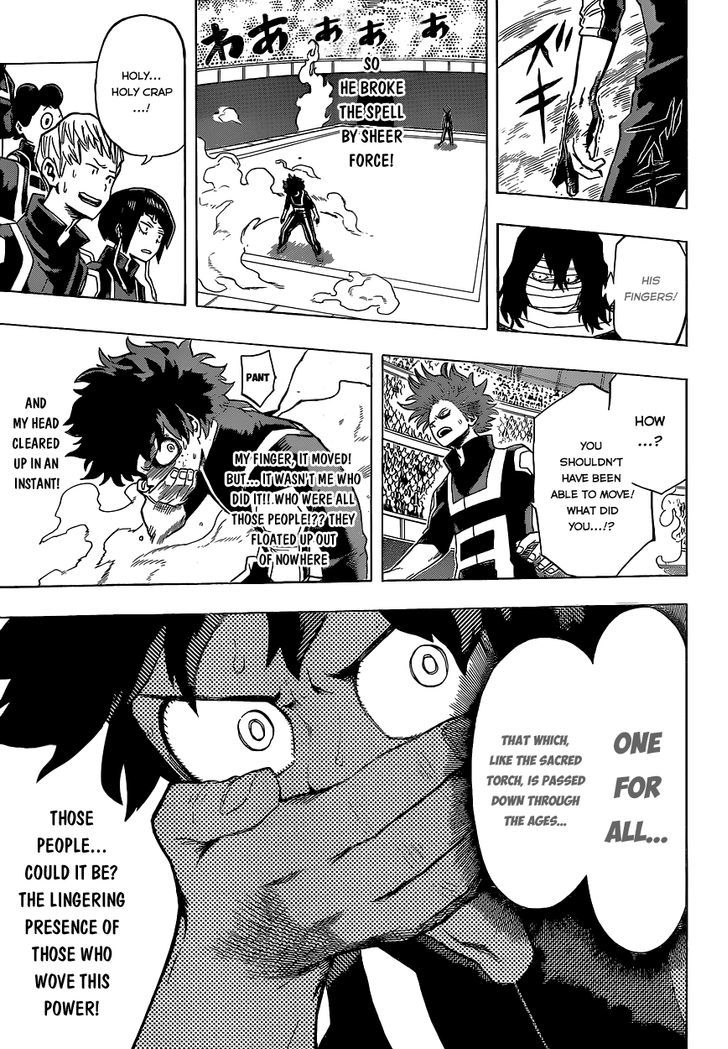 Boku No Hero Academia - Chapter 33 : Shinsou S Circumstances