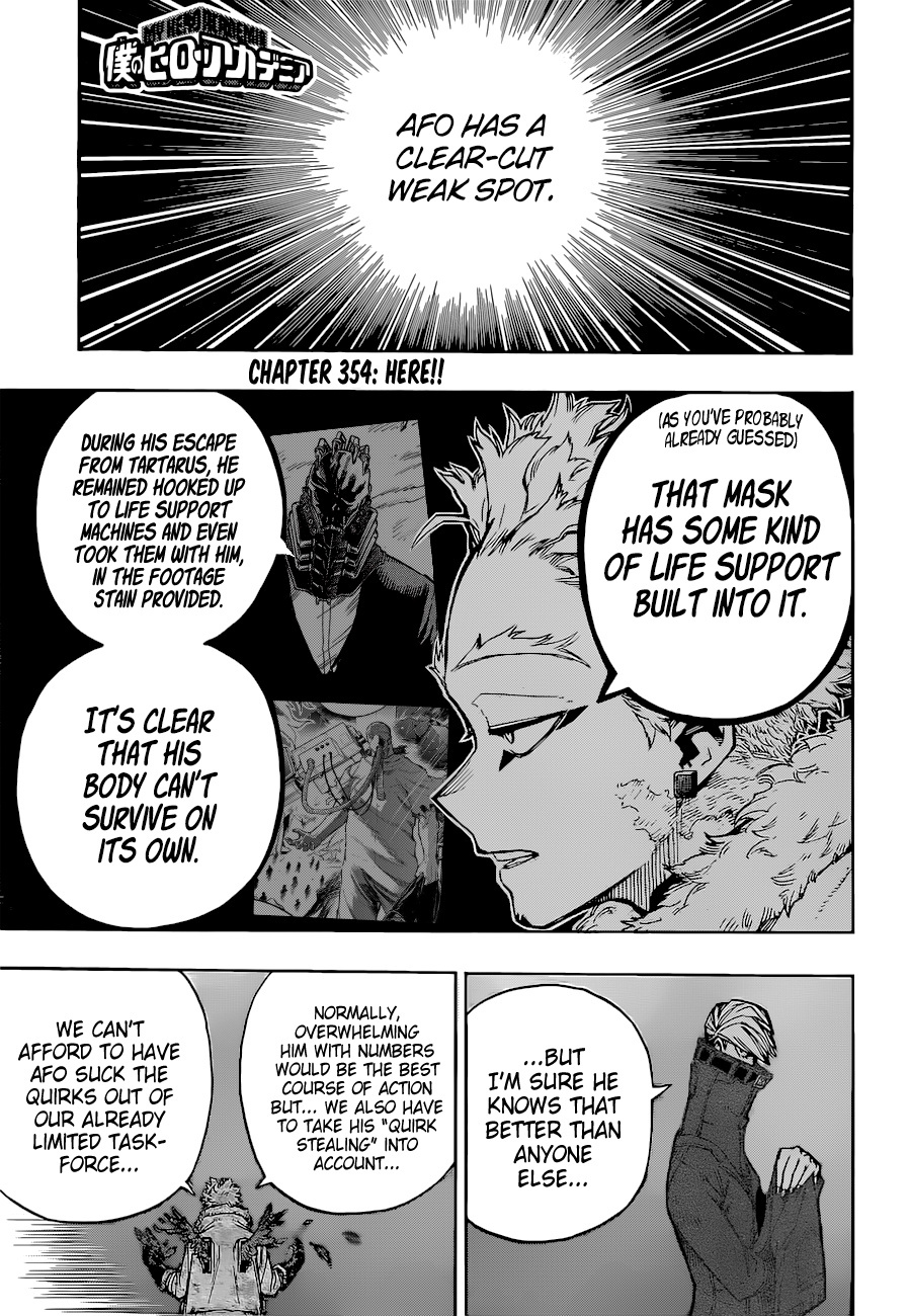 Boku No Hero Academia - Chapter 354