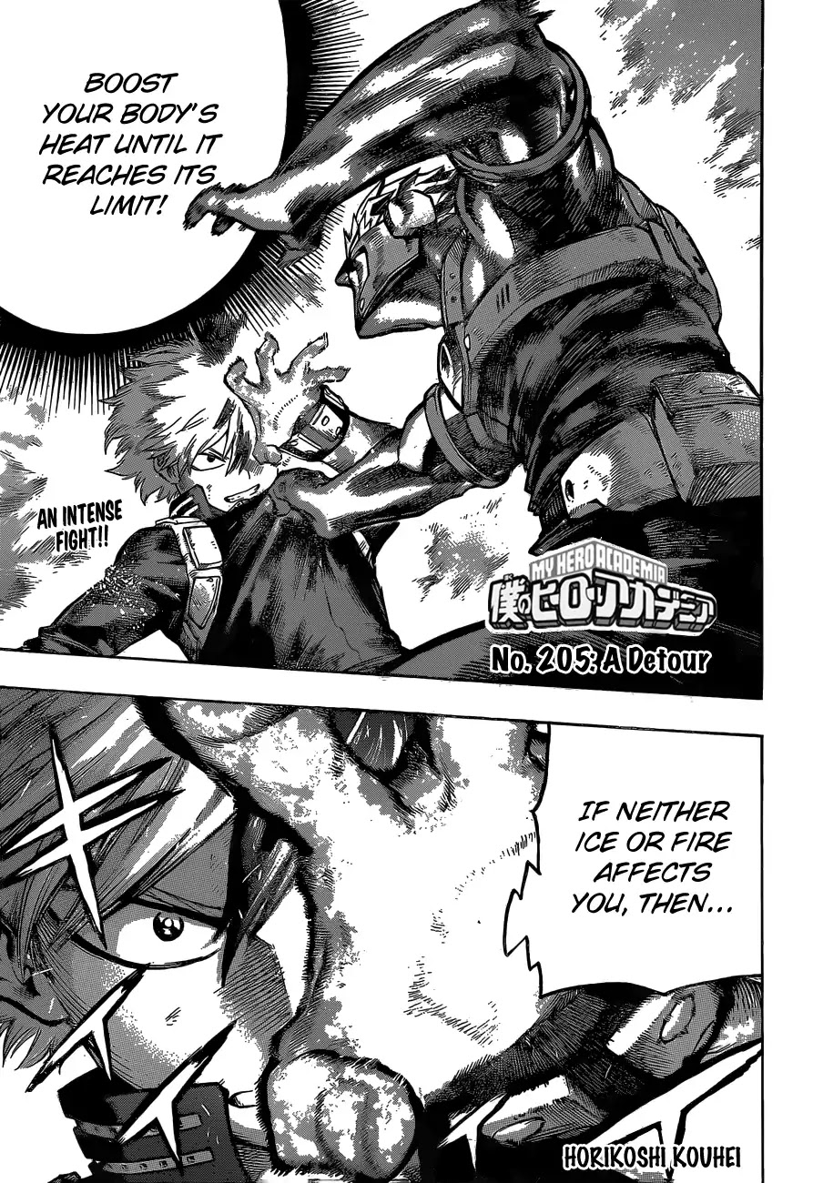 Boku No Hero Academia - Chapter 205: A Detour