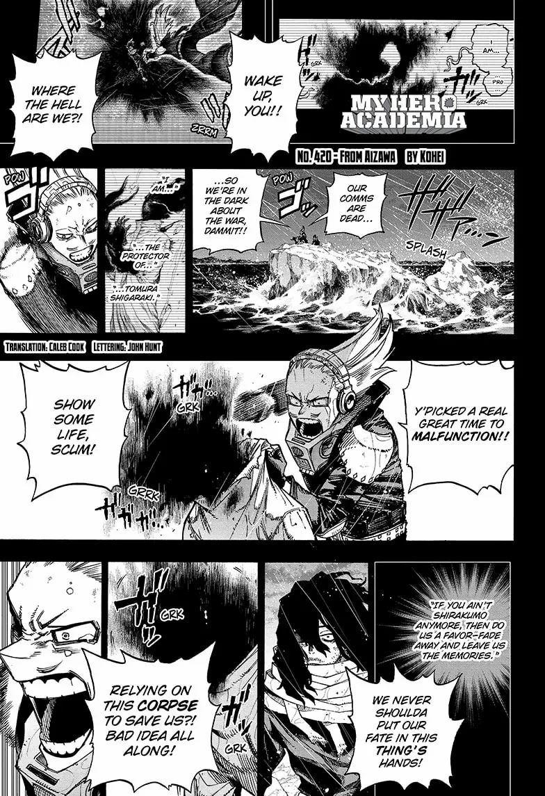 Boku No Hero Academia - Chapter 429